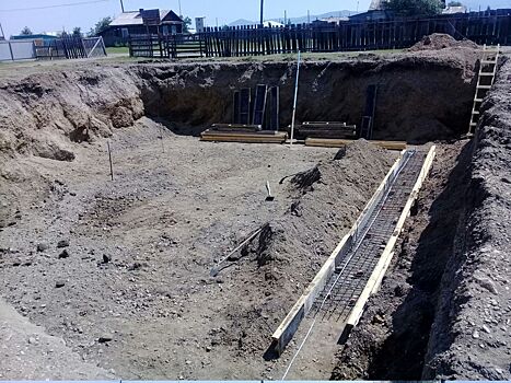 В Акшинском районе началось строительство нового ФАПа