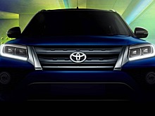 Toyota опубликовала новое изображение кроссовера Urban Cruiser
