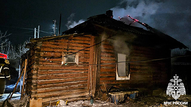 Мужчина и женщина погибли в огне в Кузбассе