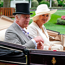 Карл III и королева Камилла посетили первые скачки Royal Ascot в этом году