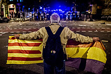 В Барселоне опять вспыхнули массовые беспорядки