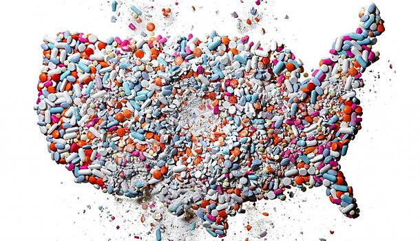 В США из-за опиоидов сокращается продолжительность жизни