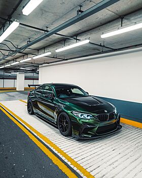 В Сети показали купе BMW M2 в цвете Midnight Green