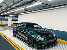 В Сети показали купе BMW M2 в цвете Midnight Green