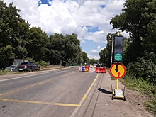 В Ряжске ввели реверсивное движение из-за ремонта моста