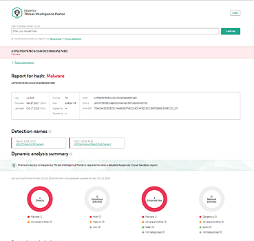 Kaspersky открывает доступ к функциям системы информирования об угрозах
