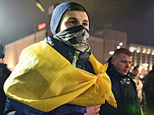 В Киеве разгромили посвященную "майдану" выставку