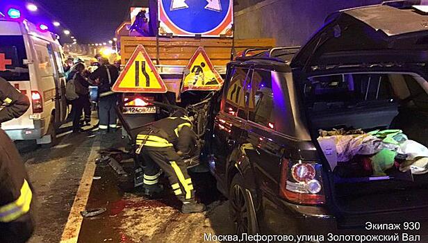 Водитель погиб в столкновении с машиной коммунальщиков в Лефортовском тоннеле