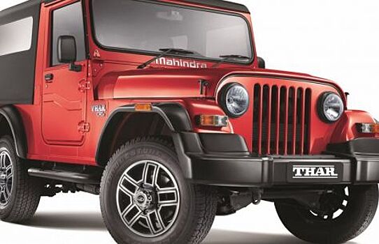 Mahindra представила обновленный внедорожник Thar 2020 модельного года