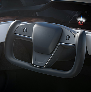 Новейшая Tesla Model S будет поставляться только с ярмом