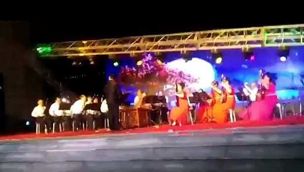 Рухнувшая часть сцены убила музыканта во время концерта в Китае. Видео