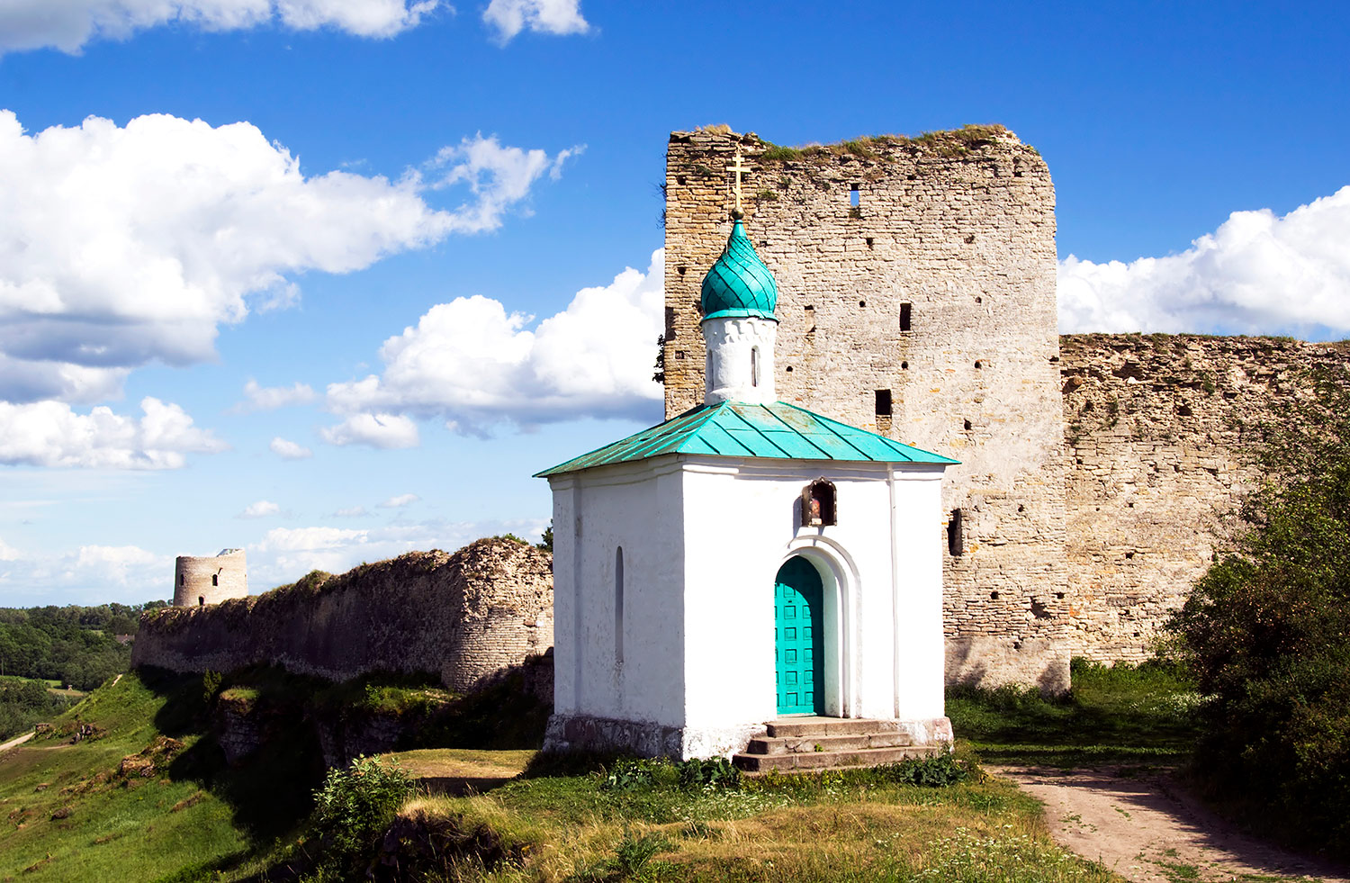 Село Изборск, Псковская область, Россия, Европа