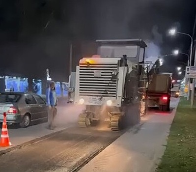 Начался ремонт одного из главных проспектов Новочеркасска