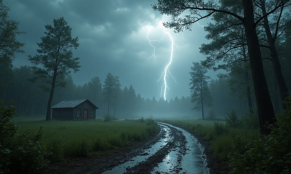 Дожди с ветром и грозами подпортят кузбассовцам жаркий четверг