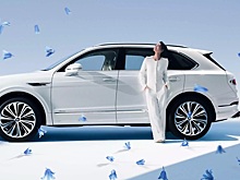 Bentley Bentayga окрасили в уникальный цвет в честь свадебной традиции