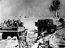 80 лет назад по льду Ладожского озера была проложена "Дорога жизни"