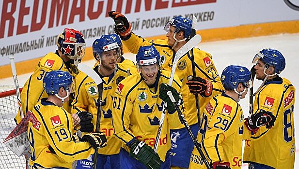 Сборная Швеции вышла в полуфинал чемпионата мира по хоккею