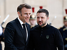 Названа тема предстоящих переговоров Макрона и Зеленского в Париже