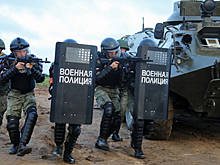 В Приморье прошли совместные учения военной автоинспекции и полиции
