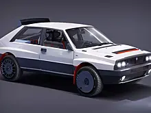 Классическую Lancia Delta превратили в очень дорогой рестомод для любителей ралли