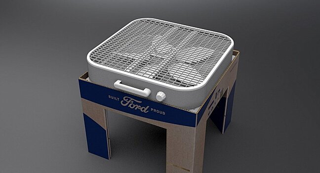 Инженеры Ford придумали действенный очиститель воздуха из картона для борьбы с вирусами