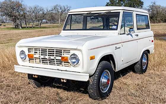 Смотрите, этот Ford Bronco из 1970-х ни разу не реставрировался