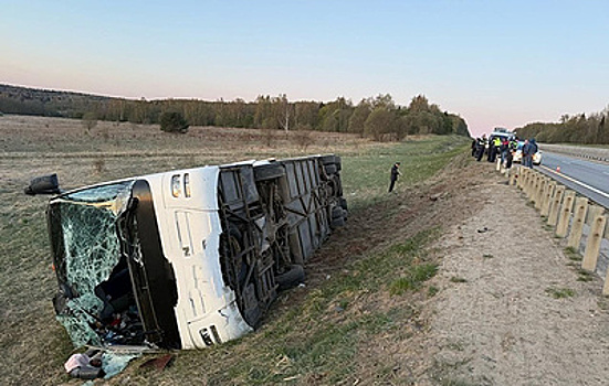 После ДТП с автобусом под Владимиром около 35 человек обратились за медпомощью