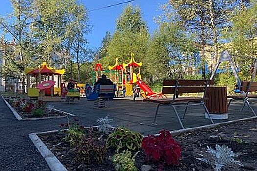 В Хабаровском крае открыт второй двор, благоустроенный по программе «1000 дворов»