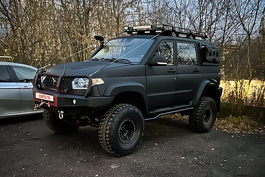 Посмотрите на брутальный УАЗ «Патриот», который продают по цене Land Cruiser Prado