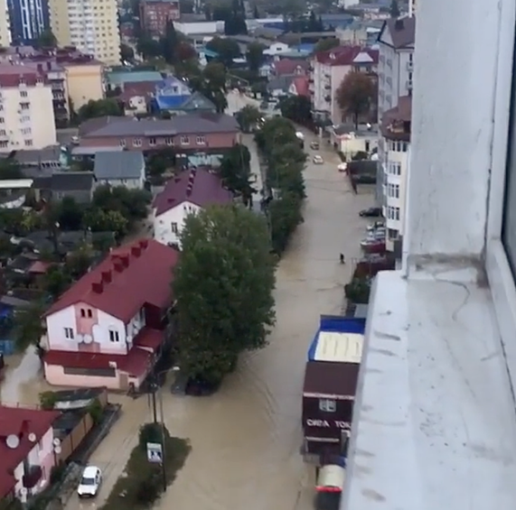 В МЧС сообщили, что на Кубани подтоплено почти 2 тысячи домовладений