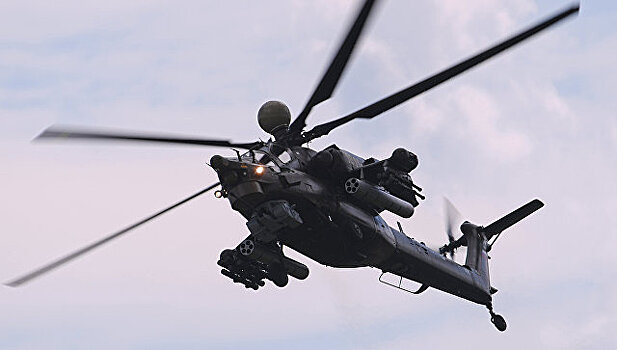 Летчики группы "Беркуты" ожидают поступления в войска вертолетов Ми-28НМ