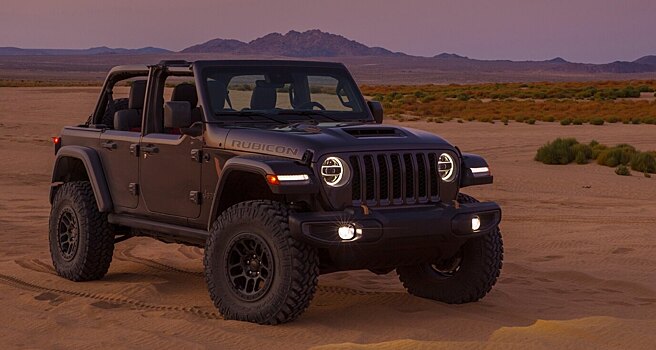 Jeep представил первый в истории Wrangler с двигателем V8