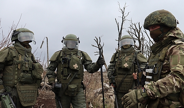 Волгоградские бойцы записали видео о работе саперов на передовой СВО