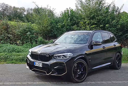 Кроссовер BMW X3 превратили в 630-сильный снаряд