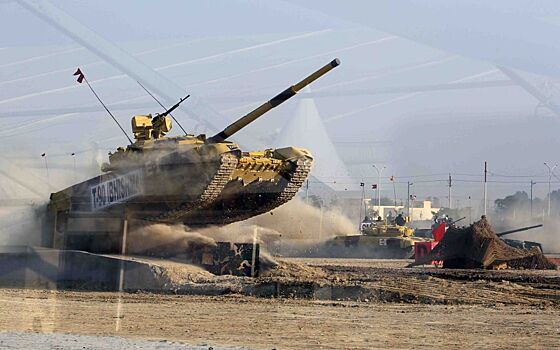Т-90С подтвердил свое прозвище "летающий танк"