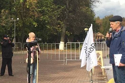 «Яблоко» в Чебоксарах организовало мини-митинг в поддержку врачей