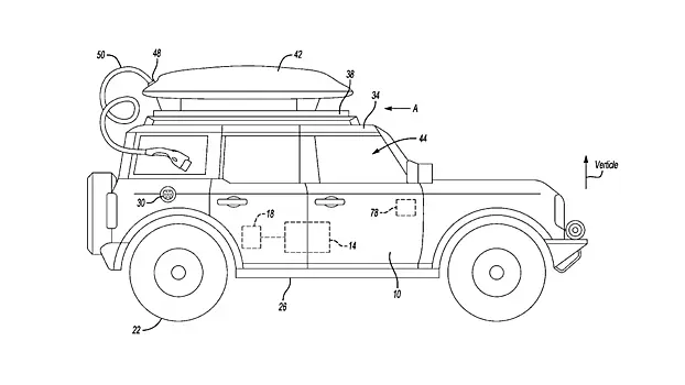 Ford запатентовал запасную батарею для электромобилей