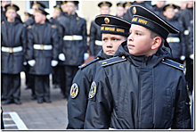 В Калининграде кадеты приняли присягу.