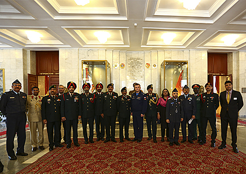 В рамках официального визита Российскую Федерацию посетила делегация Колледжа национальной обороны Индии