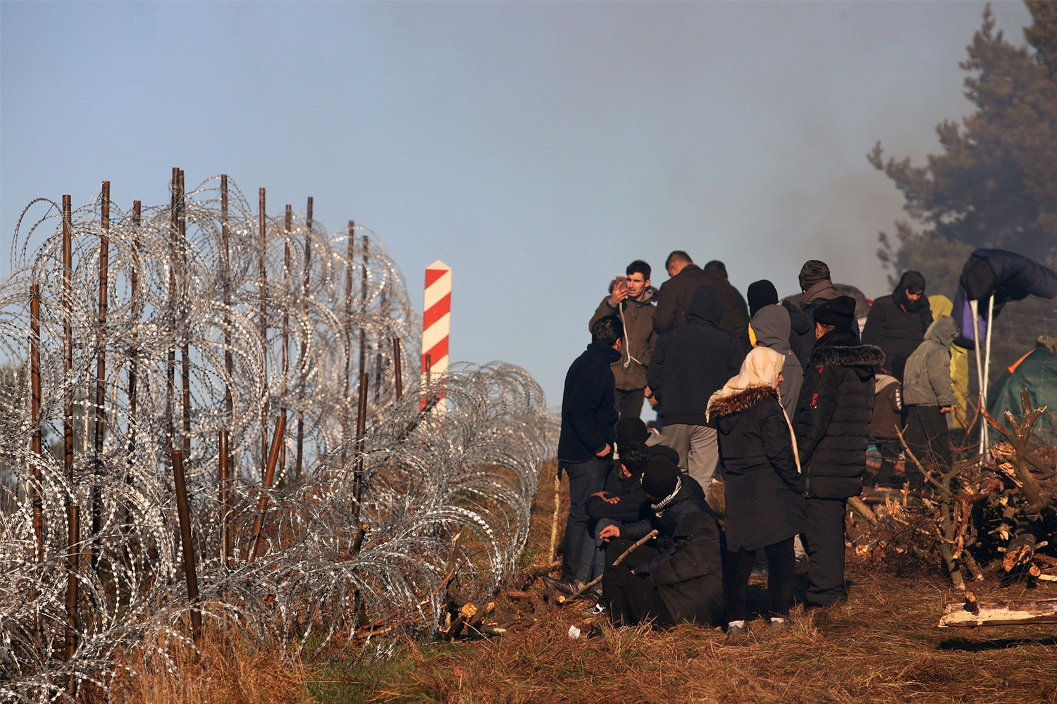 Белорусские пограничники обнаружили тело беженца возле границы с Польшей