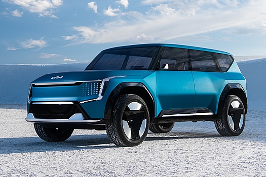 Появилась информация о цене и характеристиках большого кроссовера Kia EV9