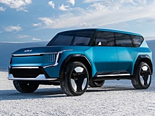 Появилась информация о цене и характеристиках большого кроссовера Kia EV9