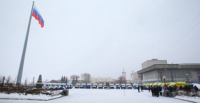 Парк скорой помощи городов и районов Томской области пополнили 39 новых машин