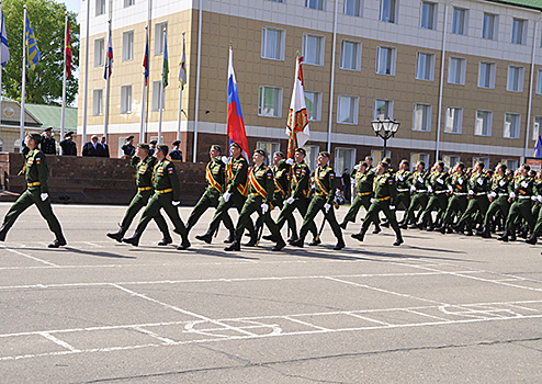 Военная академия РХБ защиты отмечает 86 годовщину со дня образования учебного учреждения