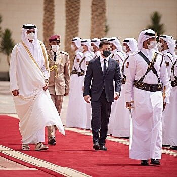 Зеленский отдал Катару добычу газа на украинском шельфе в Черном море