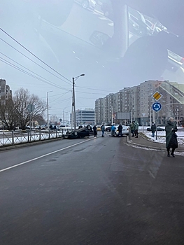 В ГИБДД рассказали подробности аварии на Гайдара в Калининграде с перевернувшимся автомобилем
