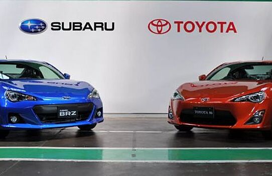 Информация о новых Toyota 86 и Subaru BRZ появилась в СМИ
