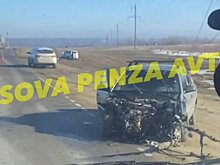 В Пензенском районе в ДТП пострадали два водителя