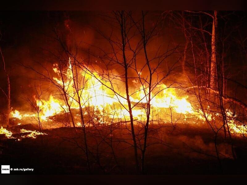 Два больших пожара произошли в Чите за сутки