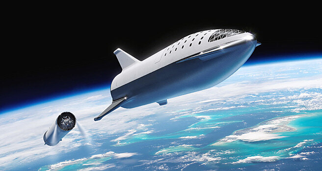 SpaceX назвала новый космический корабль «Звездолетом»
